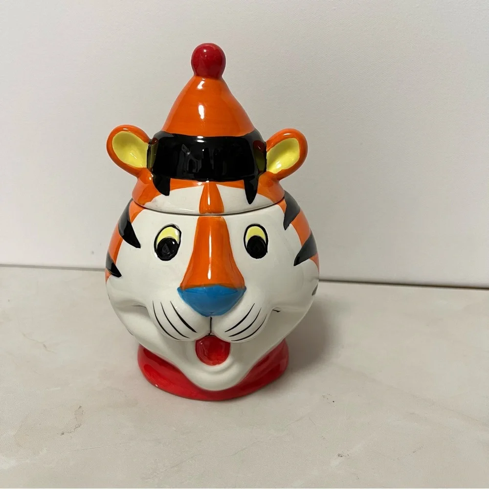 Kellogg’s Tony The Tiger Sugar Bowl Dish Ceramic